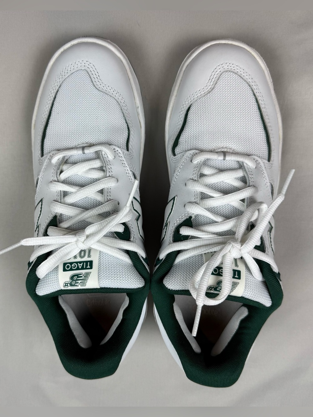 New Balance Numeric 1010 Tiago Lemos Mens Skateboarding Shoes US 9.5 White/Green - Picture 6 of 10